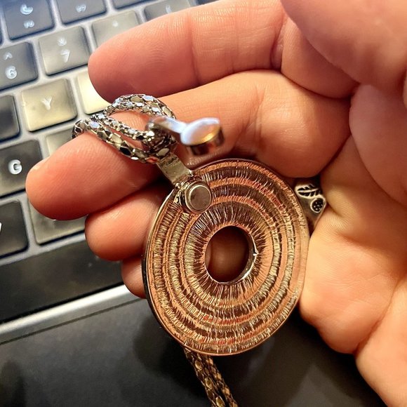 Premier Designs Double Strand Necklace & Removable Pendant - Picture 9 of 9